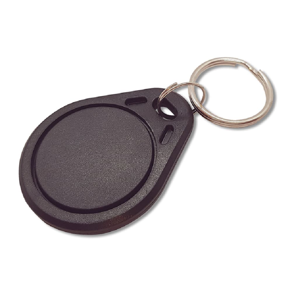 Chaveiro RFID 13,56 MHz Preto - 10 unidades
