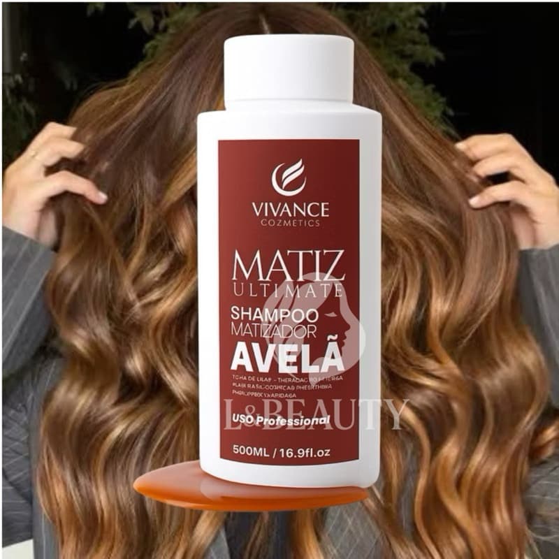 Shampoo Matizador Avelã 300ml Vivance Cosmetics