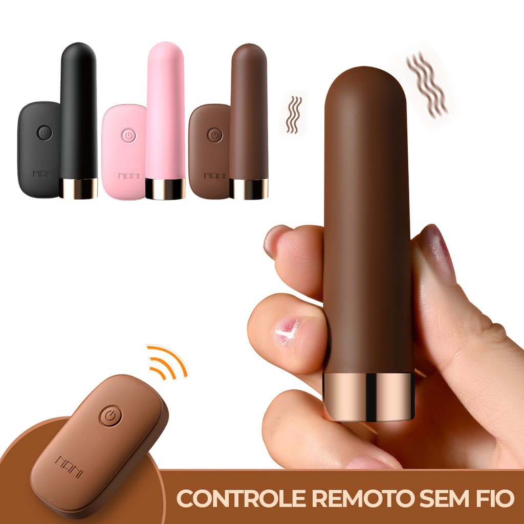 Vibrador Bala 10 Modos De Vibração , Controle Remoto , Recarregável Por USB , Brinquedo Sexual Sem Fio Para Mulheres