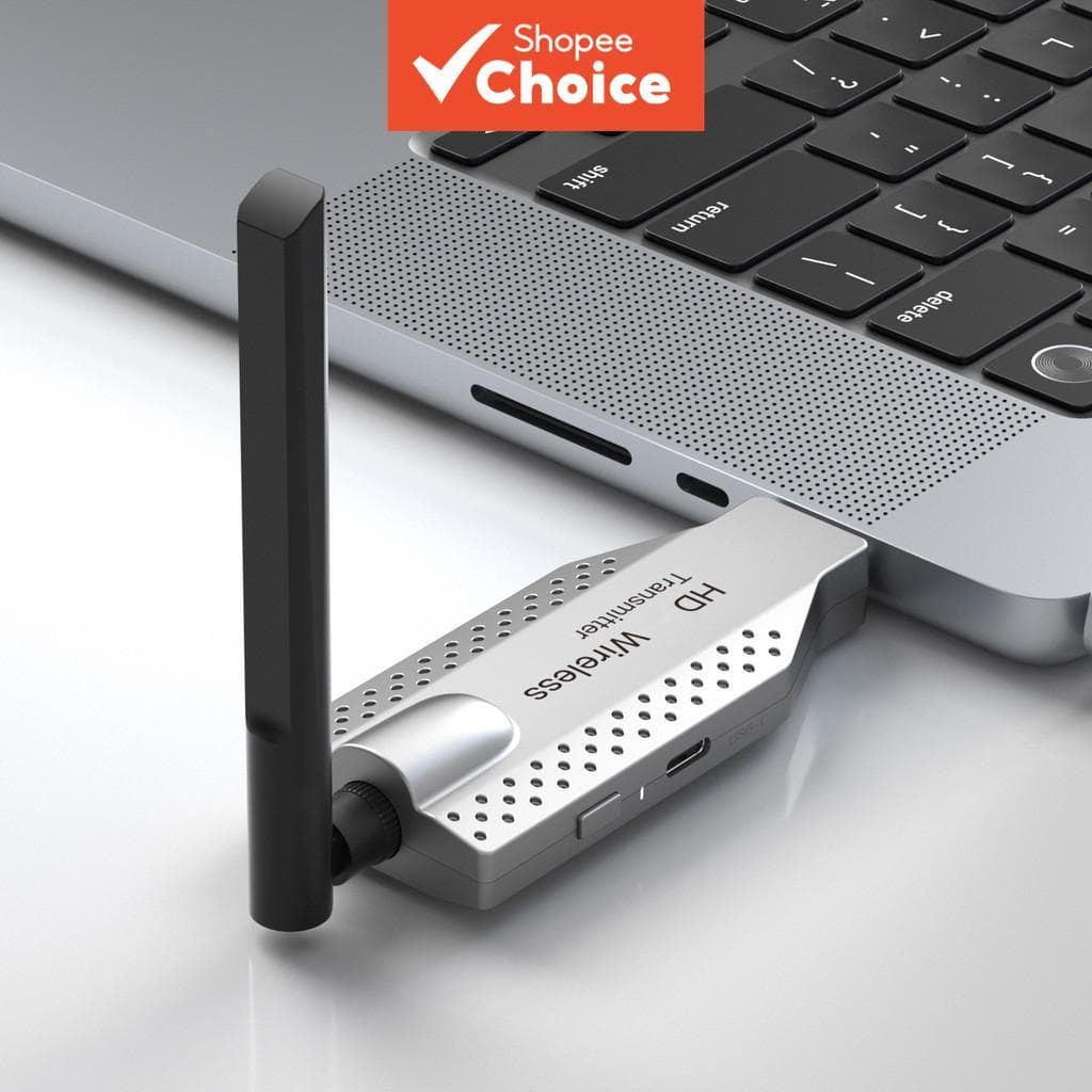  Kit Espelhamento de Tela Sem Fio HD 4K - 1 Transmissor para 1/2/3/4 Receptores, Alcance de 100 m, Para