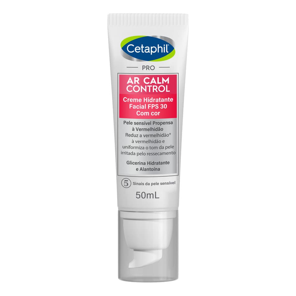 Creme Hidratante Facial Fps 30 Com Cor Cetaphil Pro AR Calm Control 50mL