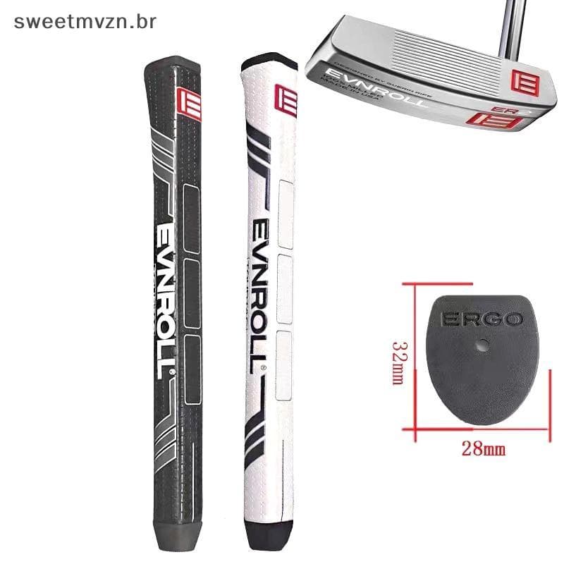 sweetmvzn Novos Punhos Para Tacos De Golfe Evnroll PU Grips Thi Triangular Golf Putter BR