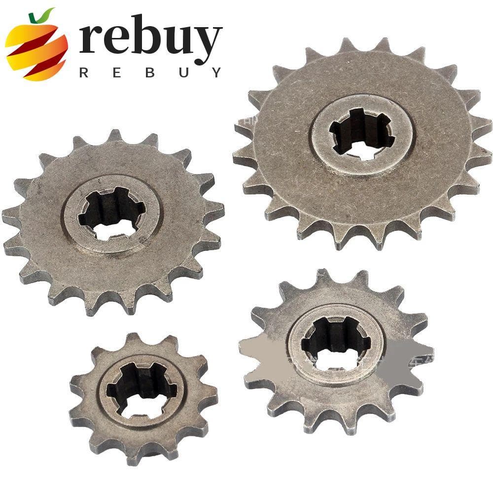 REBUY1 Roda Dentada De Corrente Dianteira Acessórios Para Motocicleta 8mm T8F Dirt Bike ATV Quad 11 14 17 20 Dentes