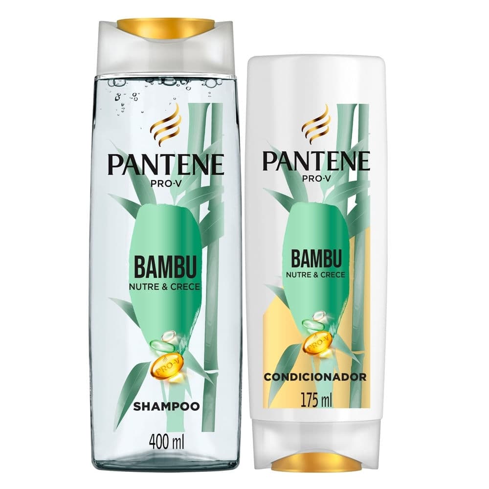 Shampoo Pantene Bambu 400ml + Condicionador 175ml