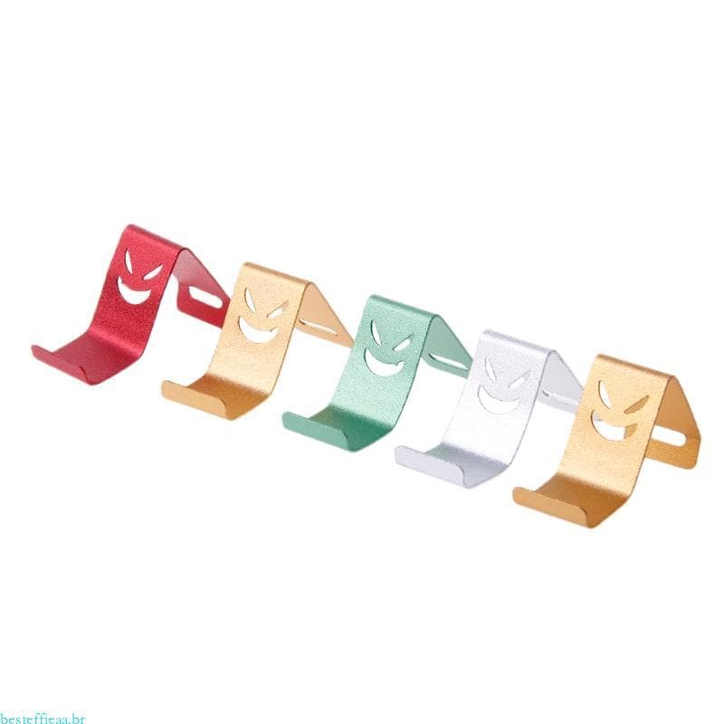 besteffie Portátil Sorriso Metal Suporte Carregamento Do Telefone Verticalmente Horizontalmente Para X 8 7 7P