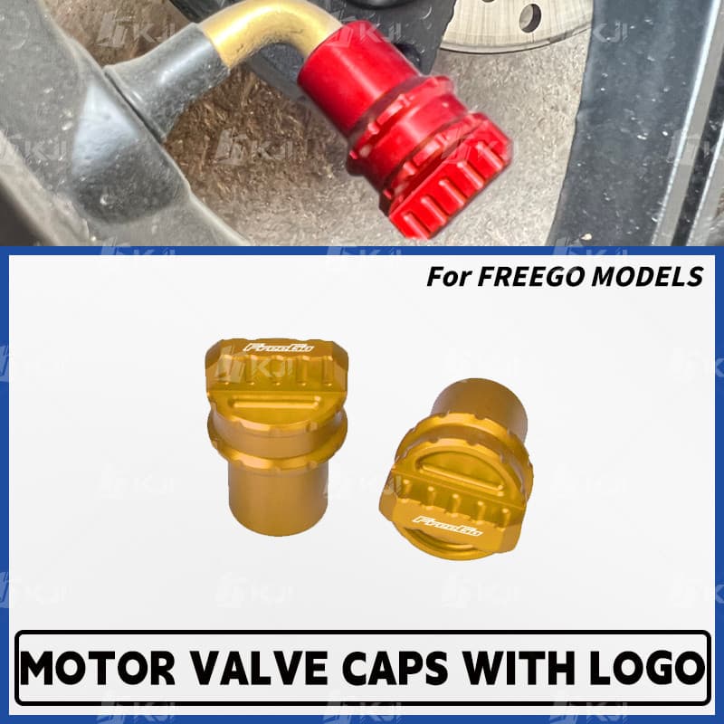 Para Yamaha FREEGO 125/S 125 Tampas Da Haste Válvula Do Pneu Roda De Ar Tubo Capa Guarnição Acessórios Peças