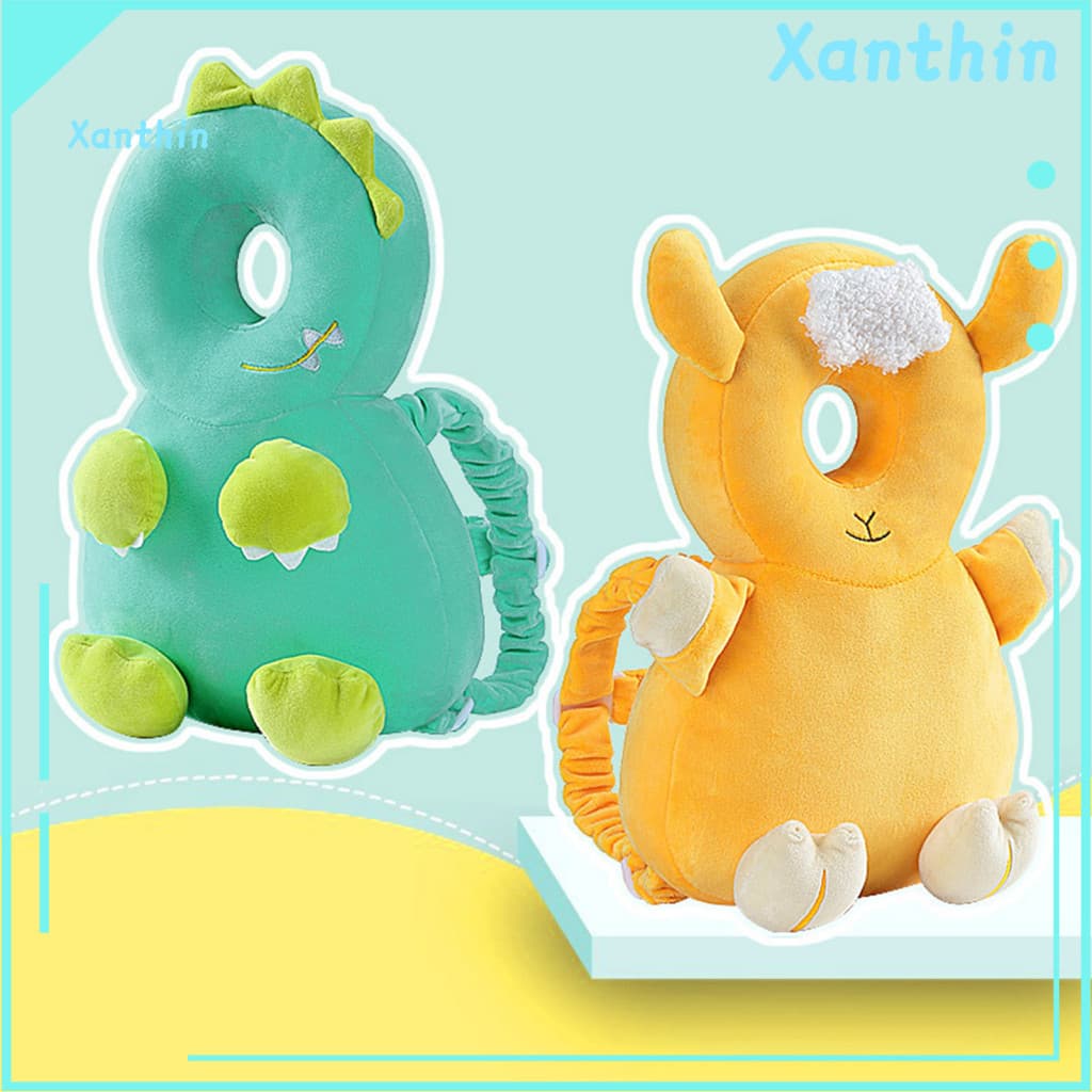 Mochila Protetora Infantil Para Cabeça , Travesseiro De Proteção De Bebê , Alça Ajustável , Respirável , Leve Crianças Pequenas