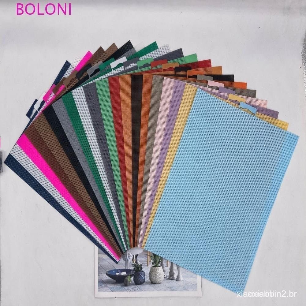 Grade De Lona De Tecido Bordado , Ponto Cruz Artesanal 28x21cm , Conveniente