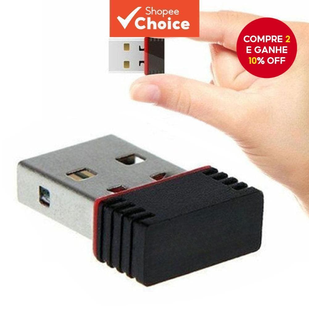 Adaptador Wifi USB 8188 2.4G 150Mbps Para Placa De Rede Sem Fio Dongle Desktop Laptop PC Windows