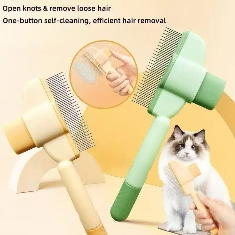 Pentes Profissionais Para Pulgas E Gatos , Cães , Escova Flutuante Remoção De Pelos , Ferramenta De Limpeza