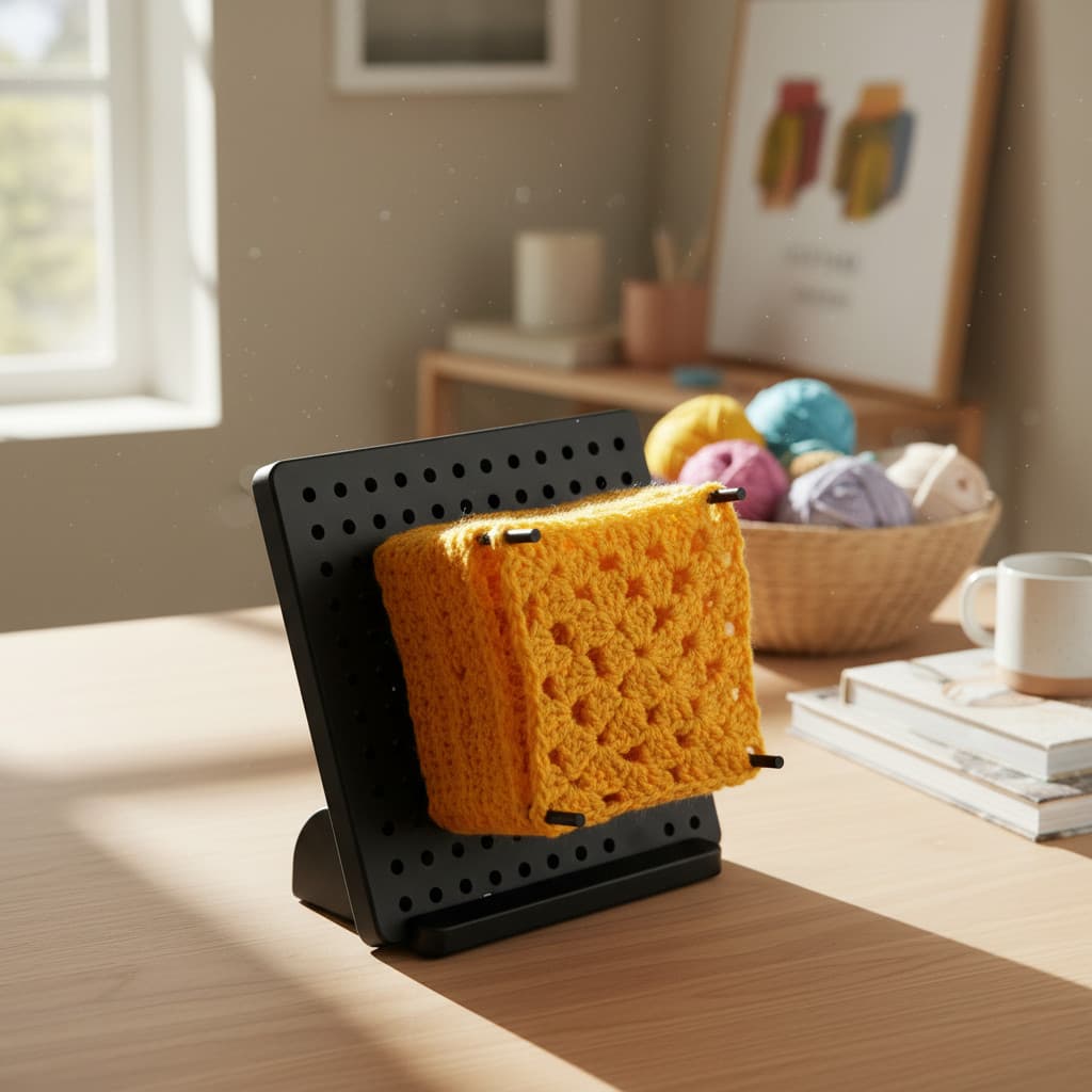 Tear Placa Blocagem Tricô Crochê Artesanato Manual