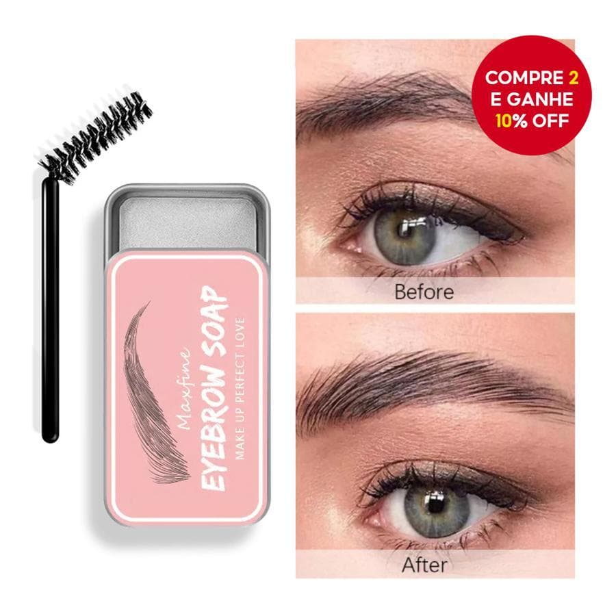 MAXFINE Sobrancelha Estilo Gel Alta Transparente Refrescante De Longa Duração Escova Natural Presente Maquiagem