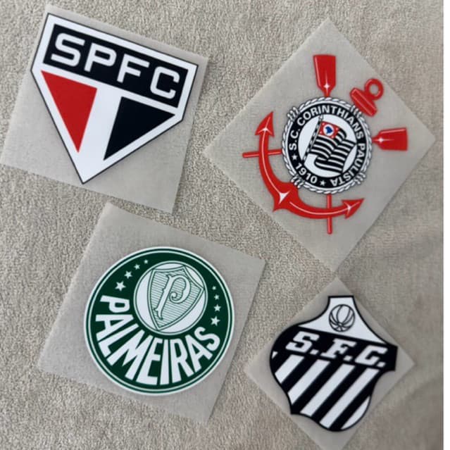 Adesivo Termocolante DTF dtf time de futebol desenhos