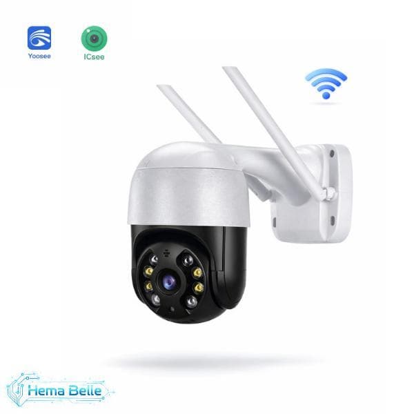 Câmera Externa Ip a Prova D'água com Infravermelho Segurança Smart WIFI Full Hd 1080P Prova D'água..