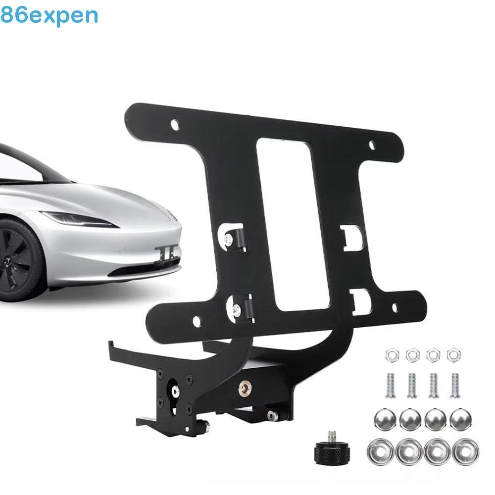 Tampa Da Placa De Licença EXPEN1 , Suporte De Frontal Sem Trava De Broca , Prático