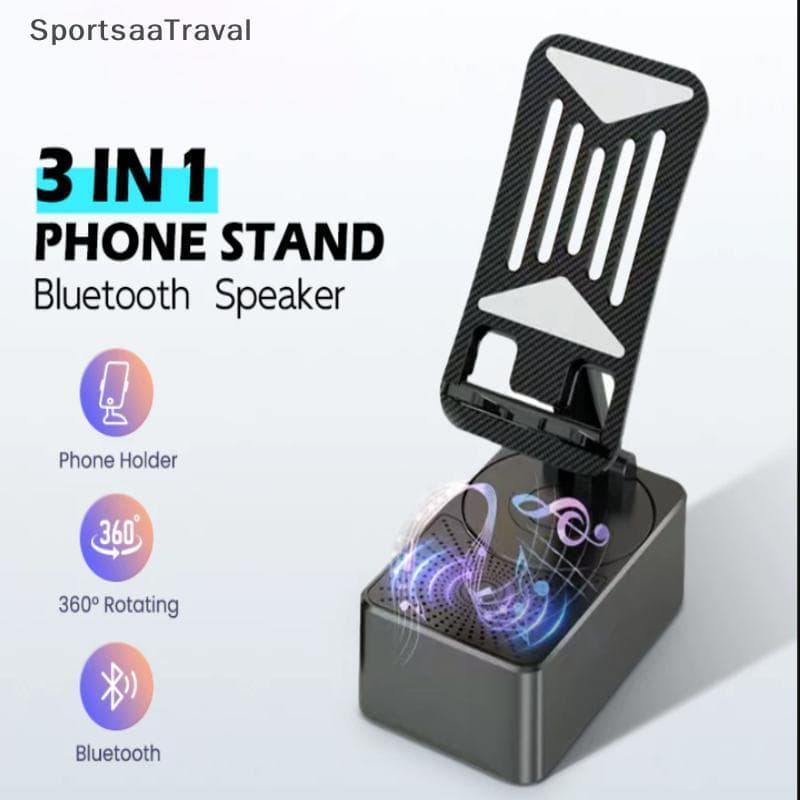 Alto-Falante S & T Com Suporte Para Telefone 5 Em 1 Celular Base De 360 5000mAh null