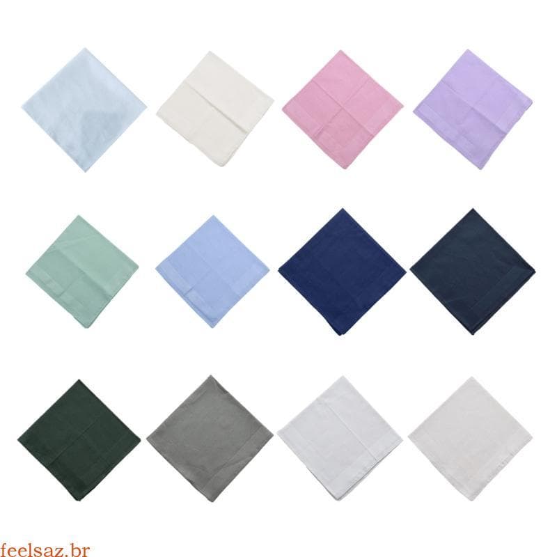 feelsaz Lenço Bolso Absorvente Suor Portátil Para Esportes E Atividades Ar Toalha Macia