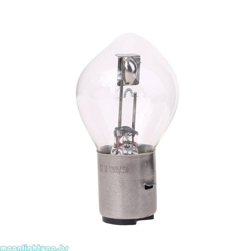 moonlightyaa1 Motocicleta B35 Ba20d Farol Vidro Halgena 35W 10A Scooter Atv DC12V