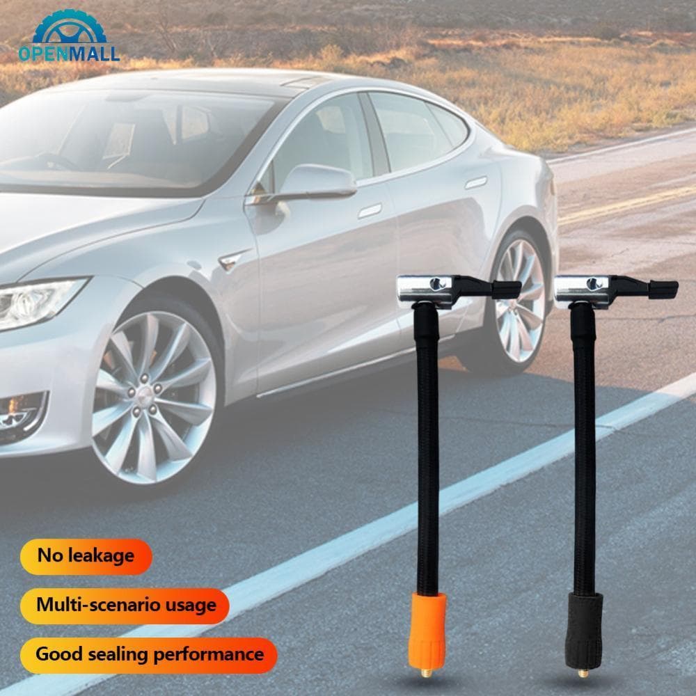 OPENMALL 17cm M6 Rosca Mangueira De Inflação De Pneus Ar Para Bomba De Carro Compressor Portátil Jump Starter Acessório 