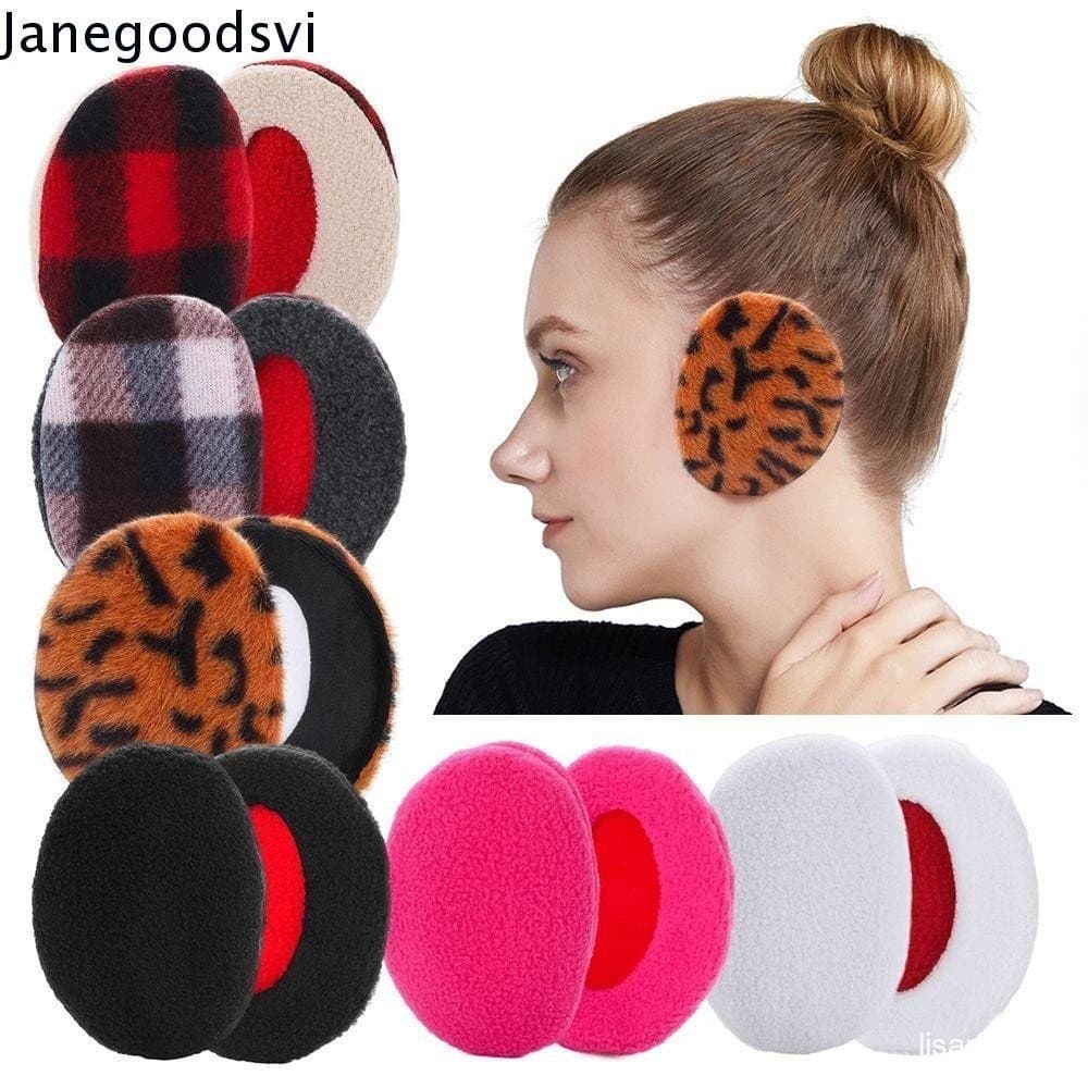 Protetores De Orelha JANEGOODSVI À Prova De Vento Para Crianças , Homens E Mulheres , Lã Fofa , Proteção Os Ouvidos