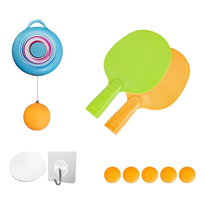Tênis De Parede Para Pais E Filhos Com Brinquedo Robótico Conjunto De Auto-treino Para Tênis De Mesa Suspenso