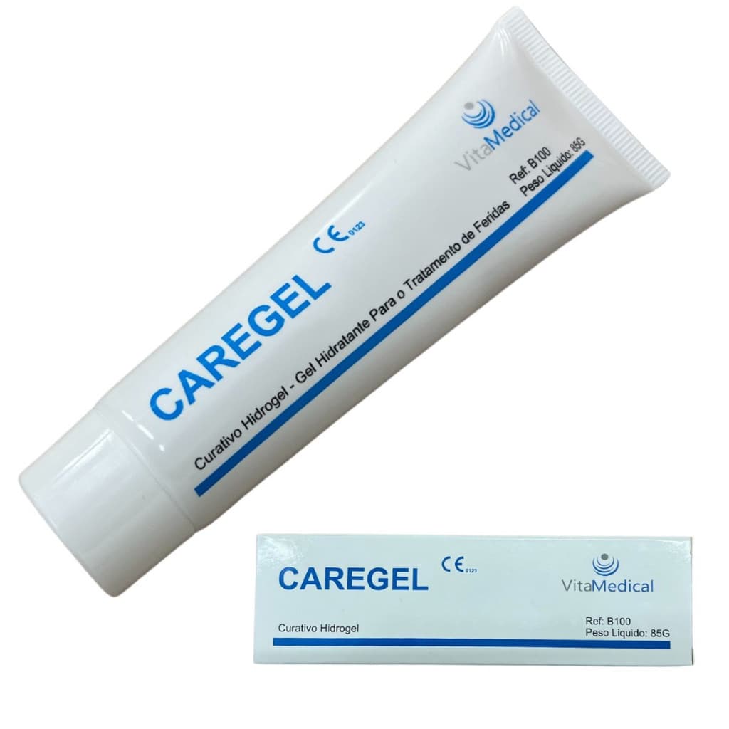 Pomada Queimaduras Hidrogel Tubo Com 85G Hidratante Cicatrizante Tipo Safgel