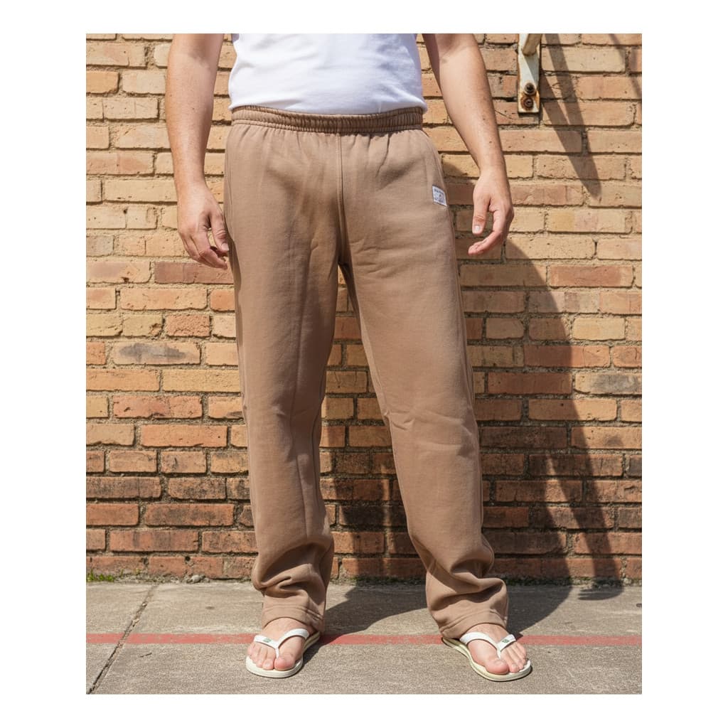 Calça De Moletom Cdp Cáqui Promoção Jumbo Preso Detento