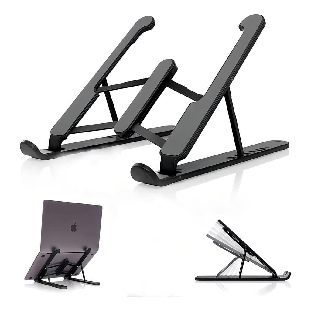 Suporte De Notebook Tablet Laptop Ergonômico Ajustável Portátil Dobrável Anti Derrapante