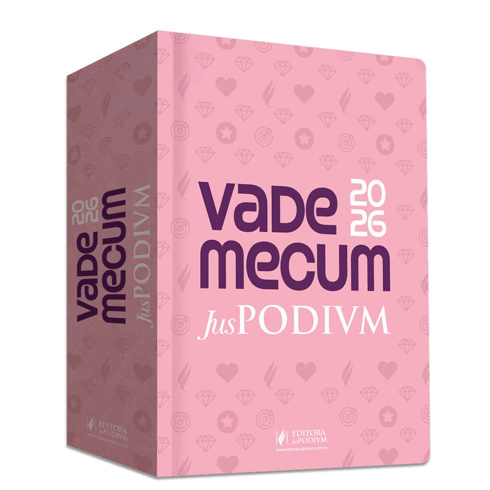 Vade Mecum Juspodivm - Tradicional - Capa Rosa (2026)
