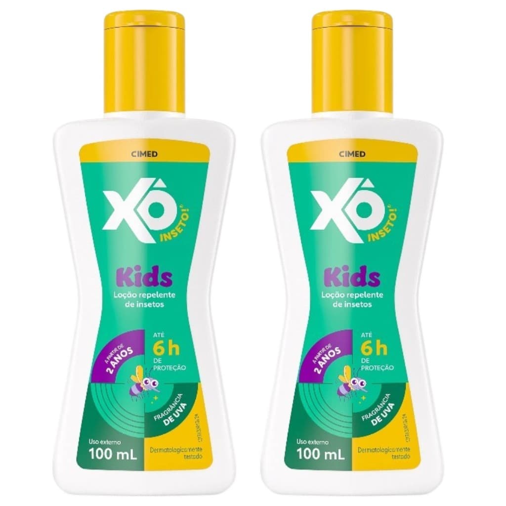 Kit 2 Repelente Xô Inseto Loção Kids 100ml - Cimed