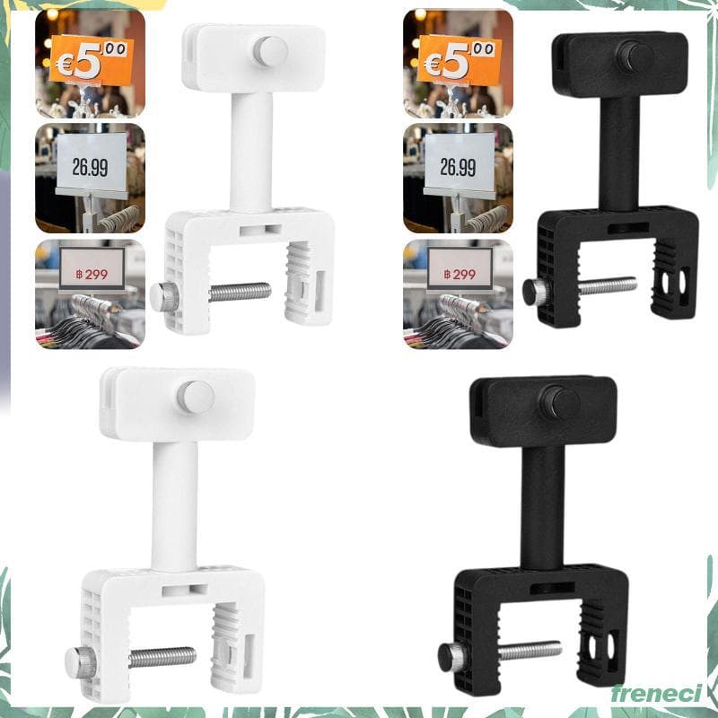 [Freneci] Expositor De Roupas , Suporte Para Pôster , Clipes Etiquetas De Preço E Placas De Exibição De Supermercado