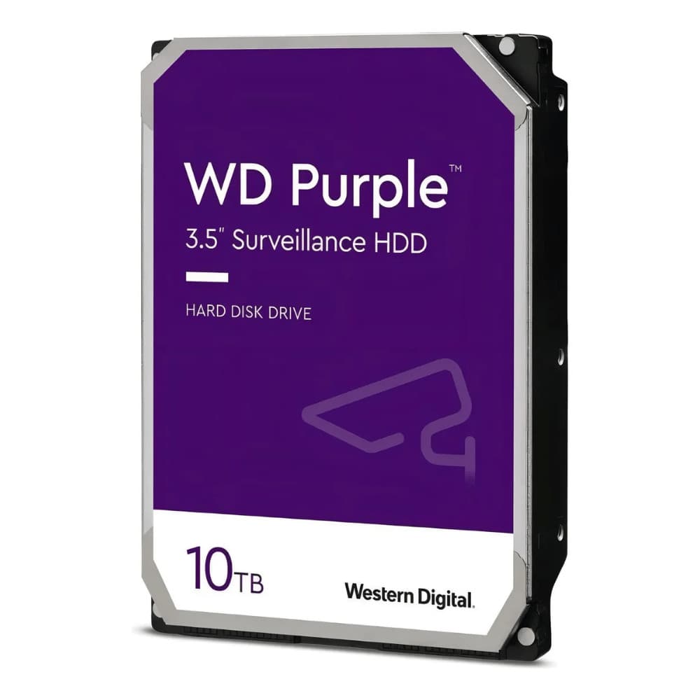 HDD DESKTOP/CFTV 10TB 7200rpm 512MB WD PURPLE WD102PURP