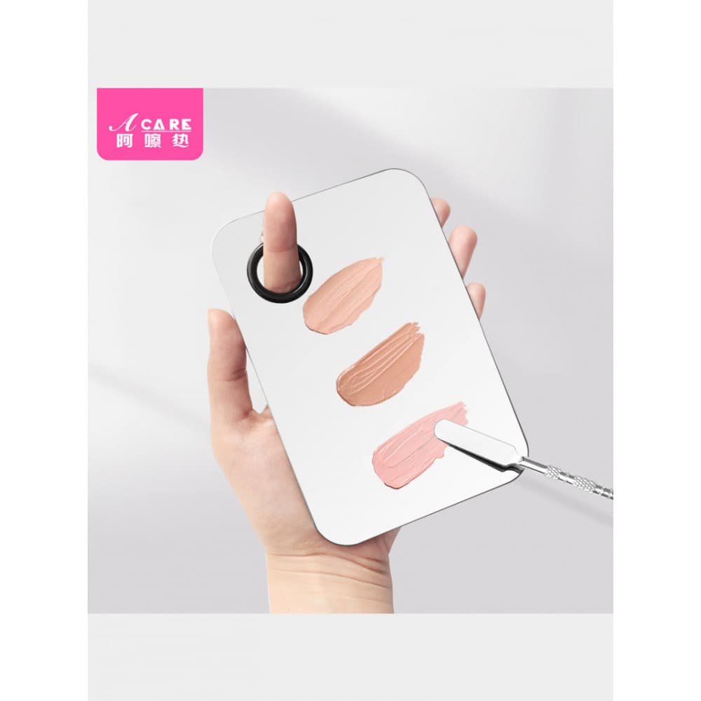 Paleta A1P801-Fácil de começar paleta de base líquida paleta de maquiagem vara portátil perfurado maquiagem artista cor 