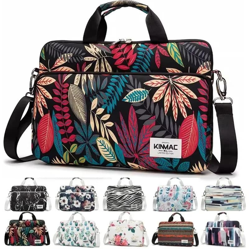 Marca Bolsa Para Laptop 13.3,14,15.4,15.6,16 Polegada , Senhora Feminina Homem Ombro Mensageiro Caso MacBook Ar Pro Comp