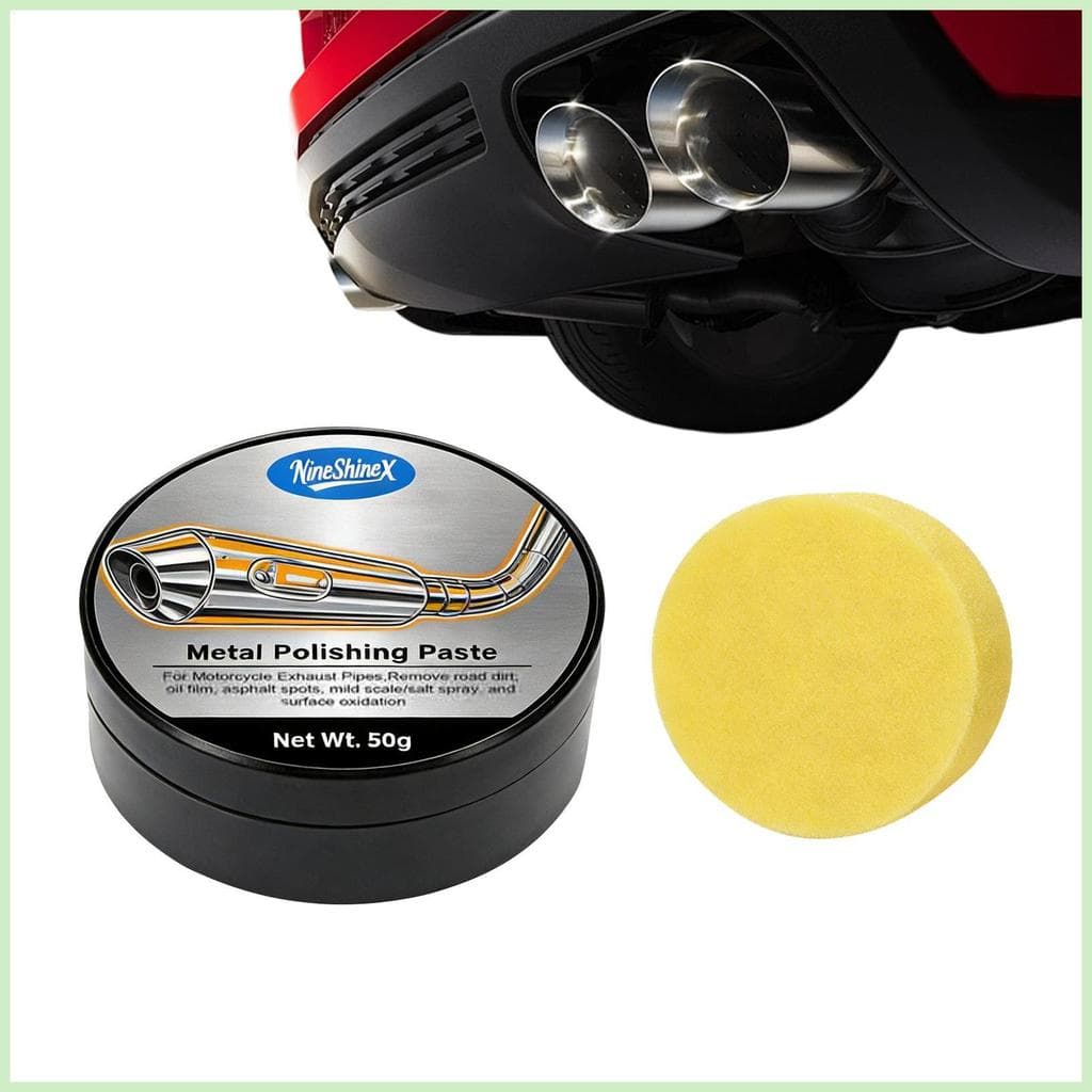 Limpador De Escapamento , Desengordurante , Removedor De Ferrugem , Creme De Metal Cromado Para Automóveis Automotivos l