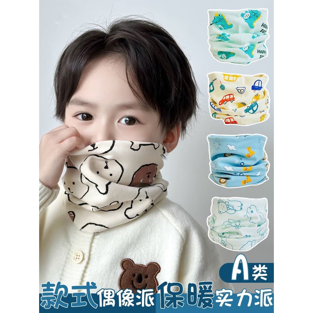 Classe A babador de bebê de algodão puro crianças outono inverno gola meninos inverno pulôver cachecol de bebê à prova d