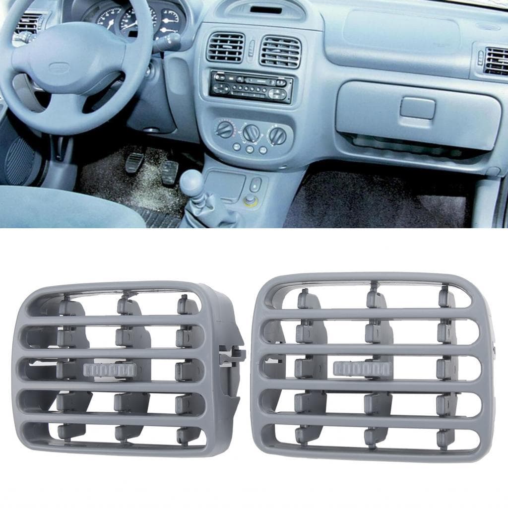 Grade central de saída de ventilação de ar 7702258279 para modificação de carro Clio Ii/Thalia I