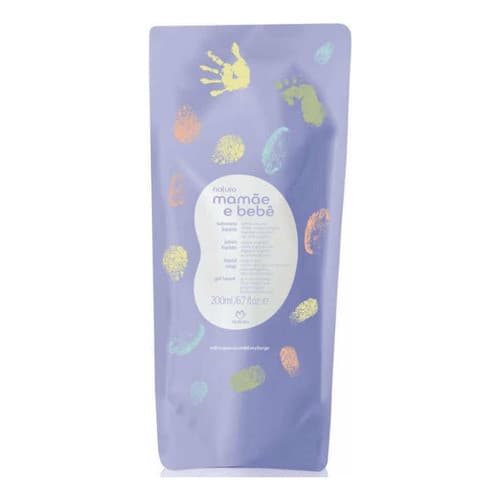 Refil Sabonete Líquido Relaxante Natura Mamãe E Bebê 200ml