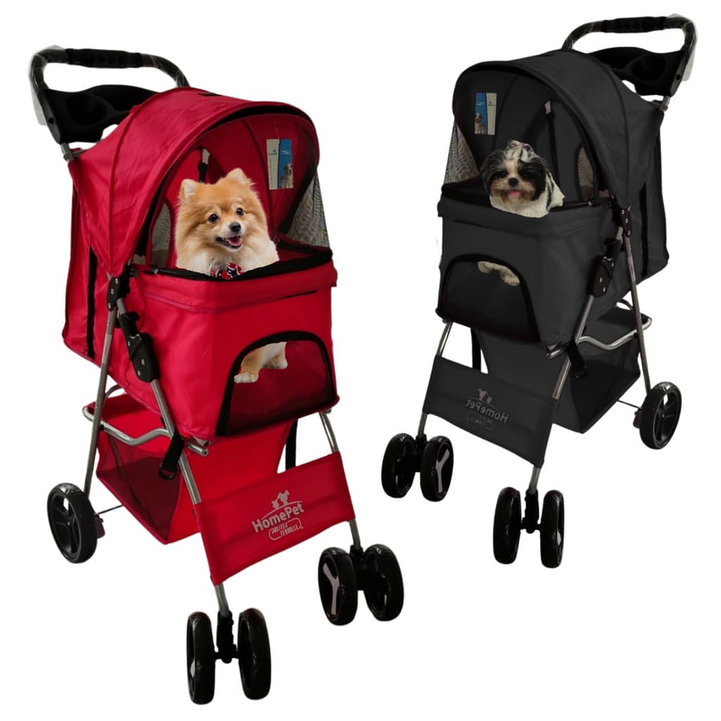 Carrinho Pet Passeio C/ Porta Copo e celular P/ Cães E Gatos