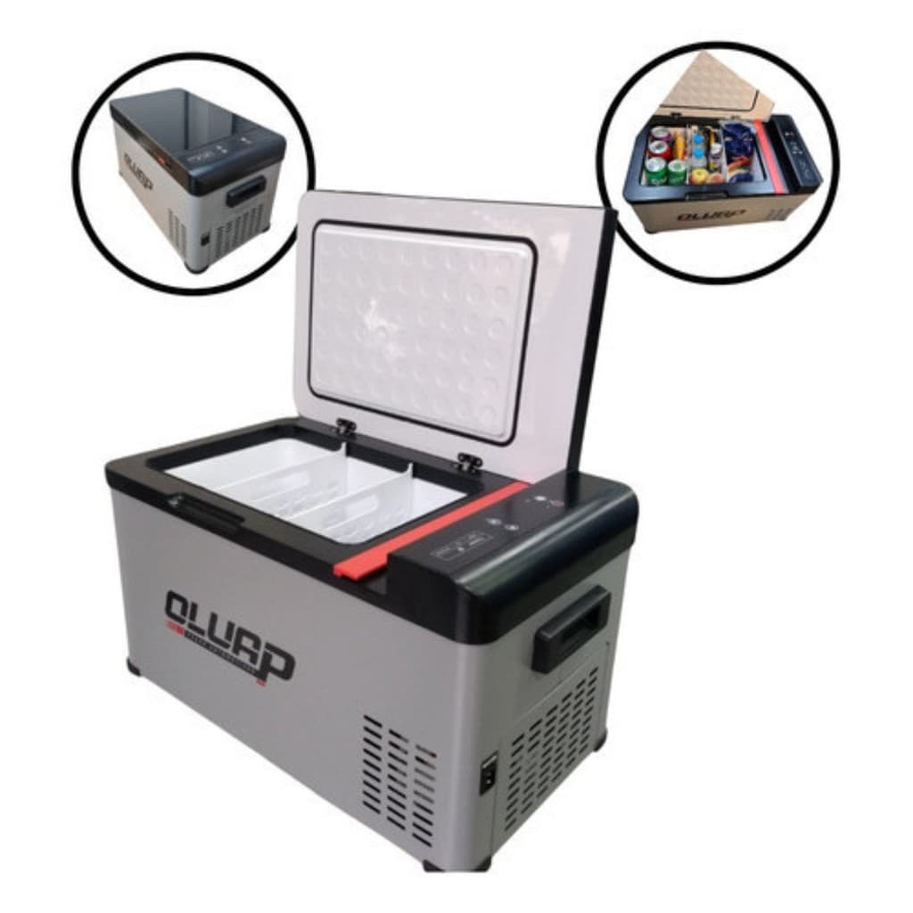 Geladeira Portátil 20l 12v/24v 110v/220v Ônibus Caminhão Van