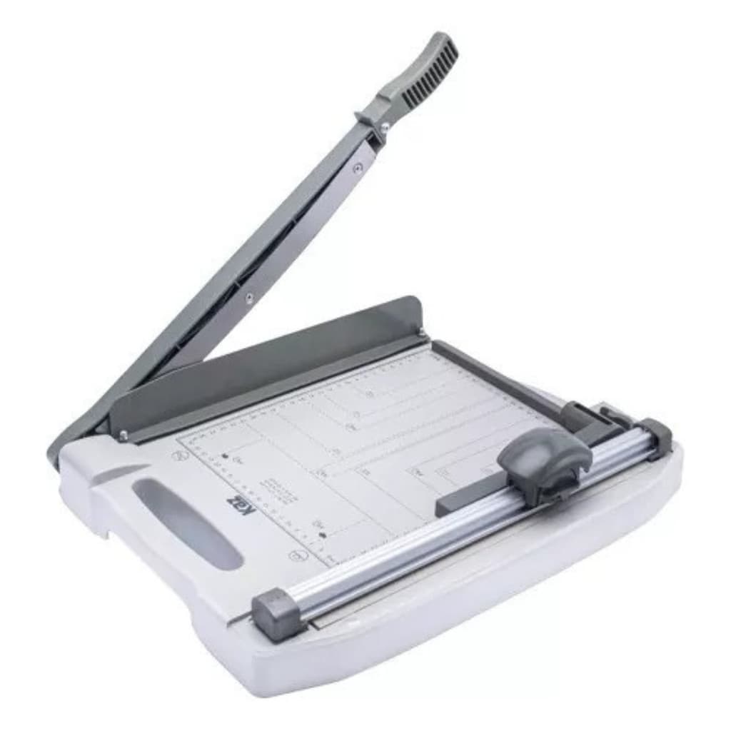 Guilhotina + Refiladora Para Papel Com Três Tipos De Cortes Corta Até 10 Folhas