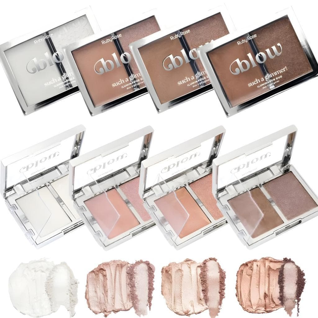 ILUMINADOR DUO SUCH A GLIMMER PÓ + CREMOSO BLOW RUBY ROSE