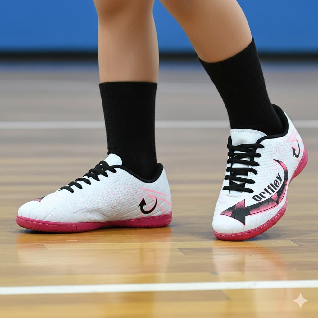 Tênis Futebol Para Menino e Menina Quadra Futsal Antiderrapante Oferta