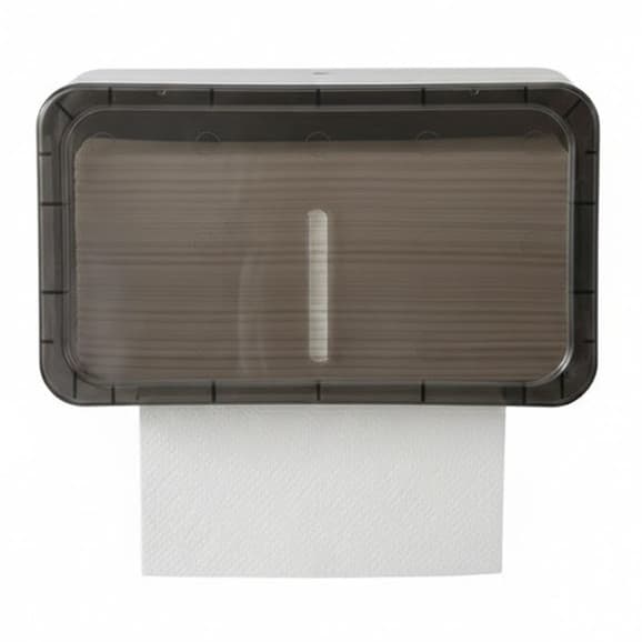 Toalheiro Dispenser Parede Translucido Papel Interfolhas Banheiro