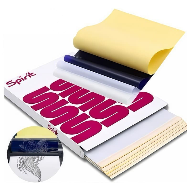 Papel Transfer Spirit - Hectográfico Tattoo para impressora Térmica