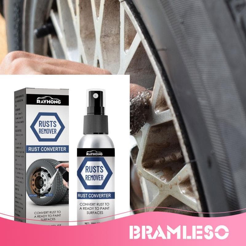[Bramleso] Spray Conversor De Ferrugem De Ação Rápida 30ml Líquido Antiferrugem Para Reparo De Chassi De Carro Renovação