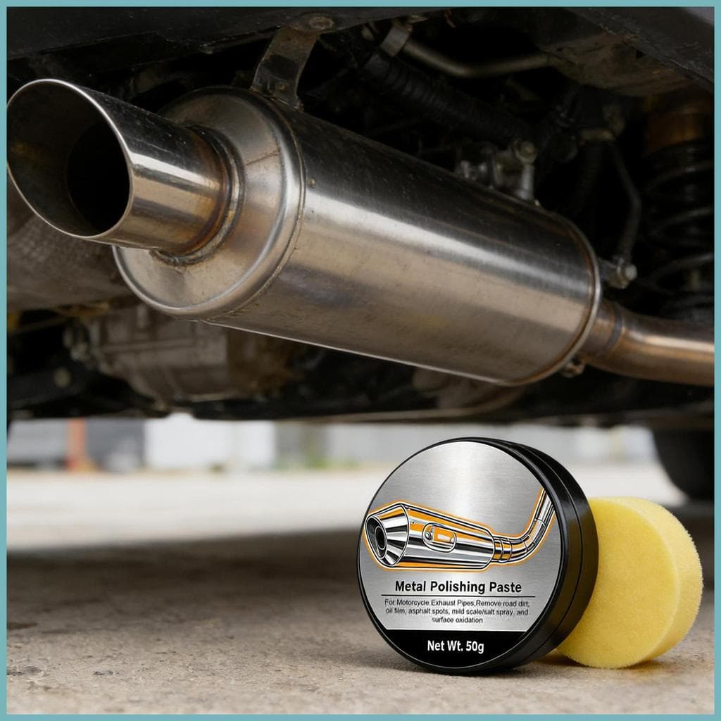 Limpador De Carbono Para Limpeza De Motor De Carro , Desengordurante , Removedor De Ferrugem , Creme De Metal Cromado De