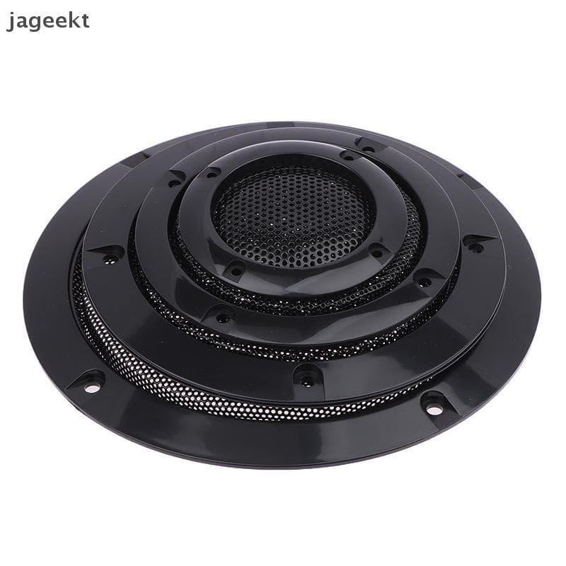 [jageekt] 2/3/4/5/6.5/8 Polegada Alto-Falante Net Capa Carro Casa Malha Gabinete Falantes Quadro Plástico Metal Ferro Fi