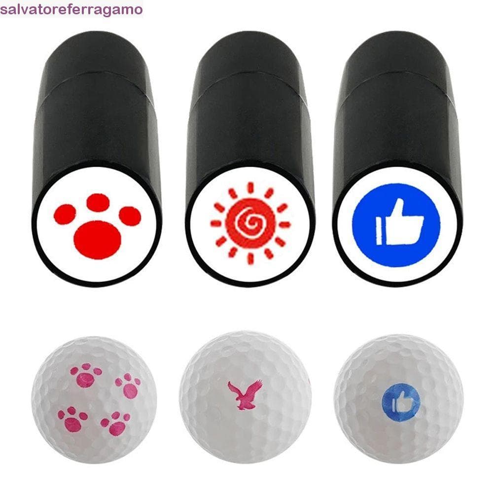 SALVATOREFERRAGAMO Marcador De Carimbo Auxiliares De Treinamento De Golfe Acessórios Selo De Impressão Multicolorido De 