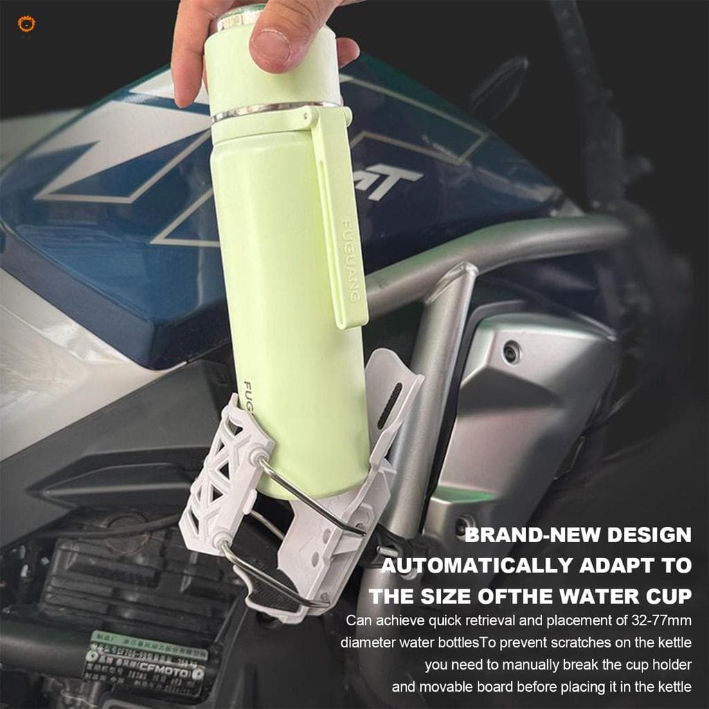 Suporte Para Garrafa De Água Motocicleta Copo-Sem Broca Base De Rotação 360 Instalação Vertical Horizontal